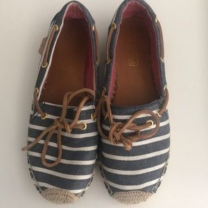 Sperry striped shoes